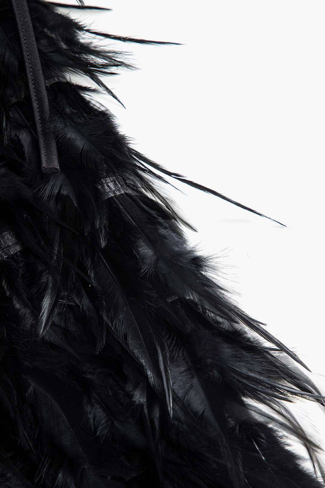 Veer V-Hals Strik Mouwloze Mini Jurk