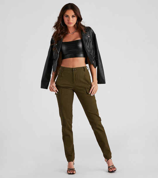 Coole Meis Cargo Skinny Broek