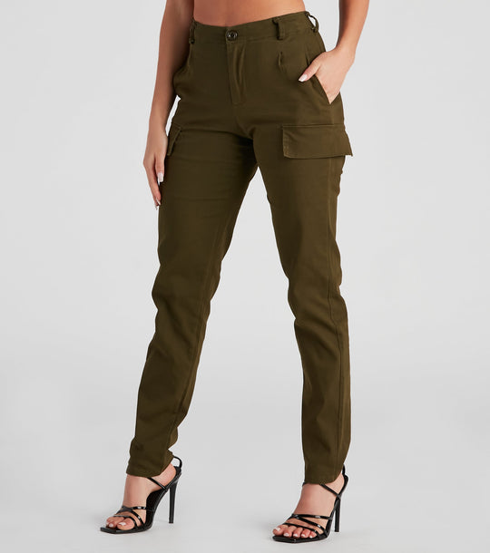Coole Meis Cargo Skinny Broek