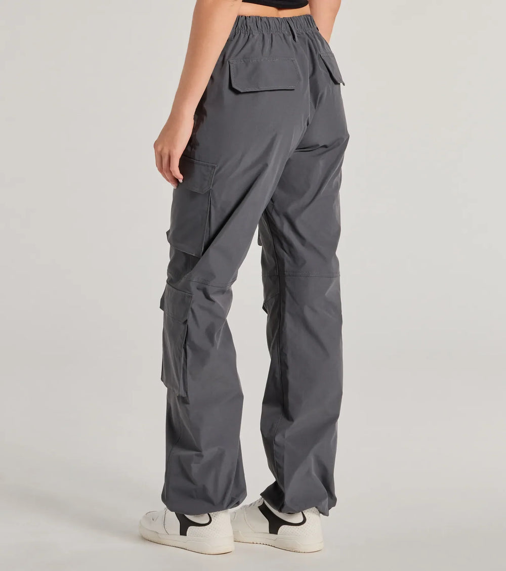 Trendy Life High Waist Cargo Pants
