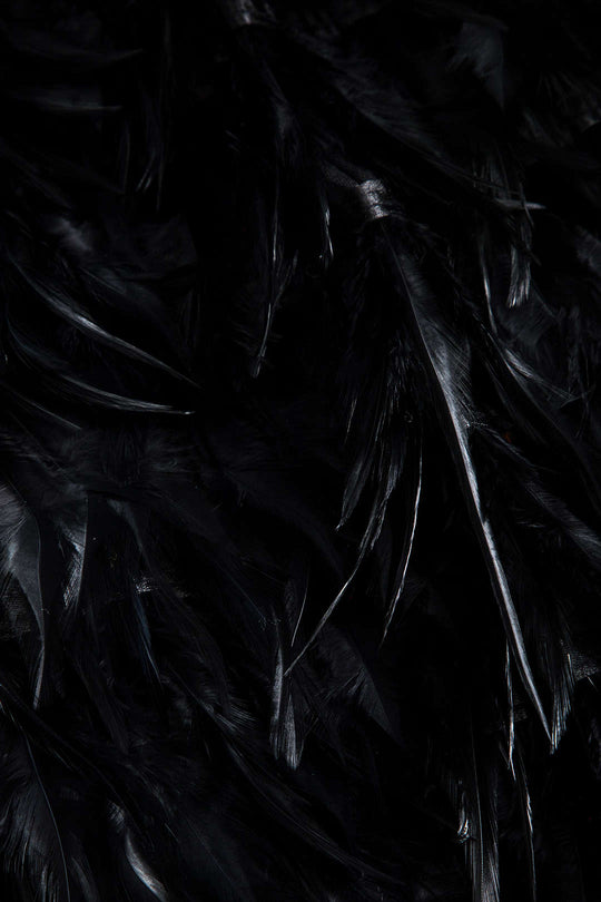 Veer V-Hals Strik Mouwloze Mini Jurk