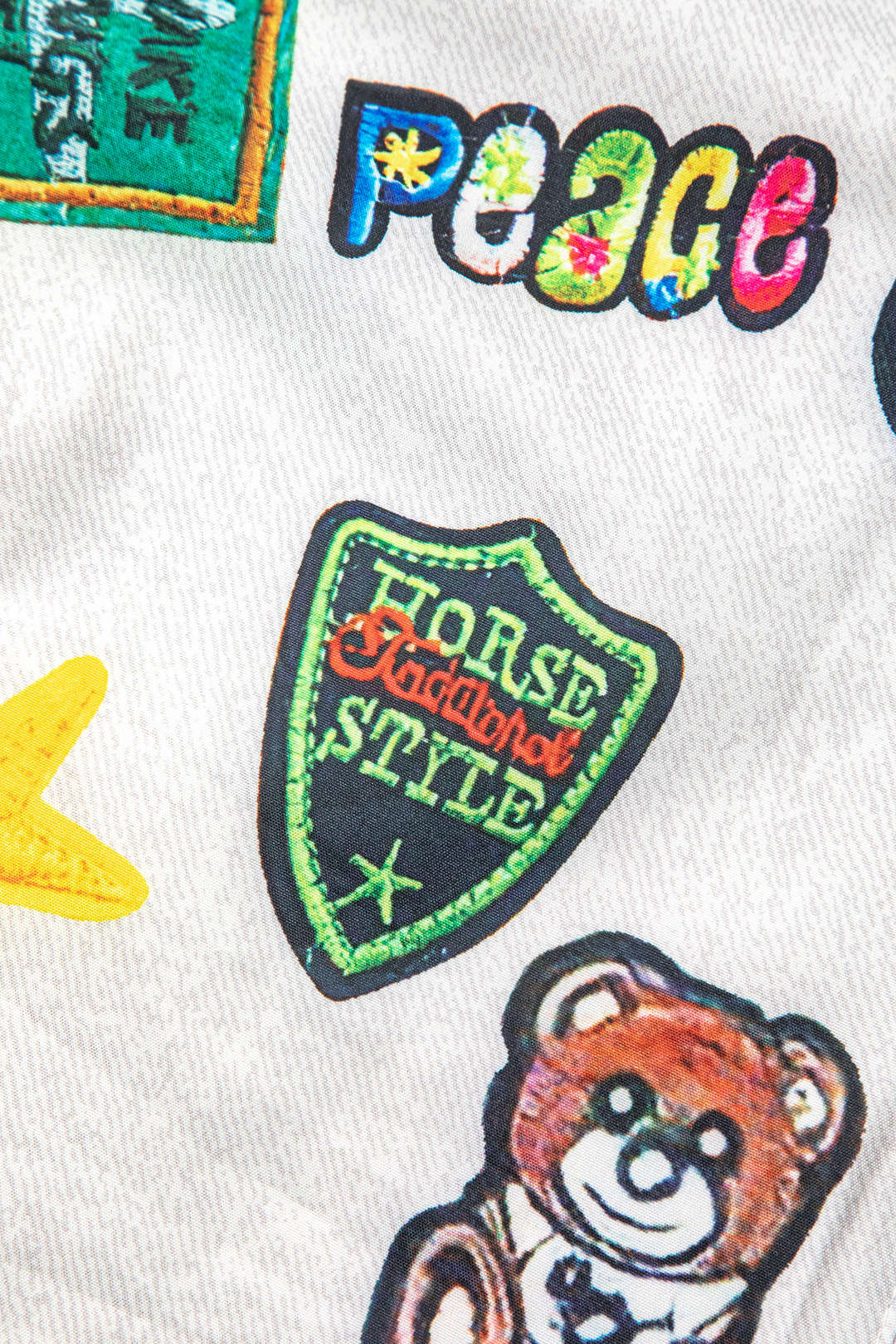 Yelena - Trendy Button Front Printed Women's Cropped Shirt