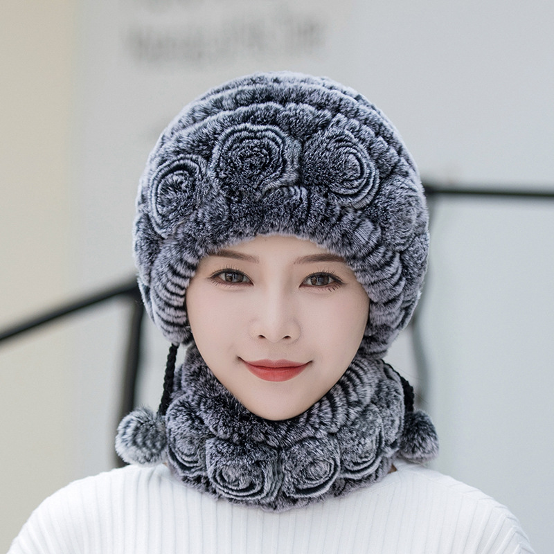 Soft Hat with Faux Fur Trim for Women | Ideal for Winter
