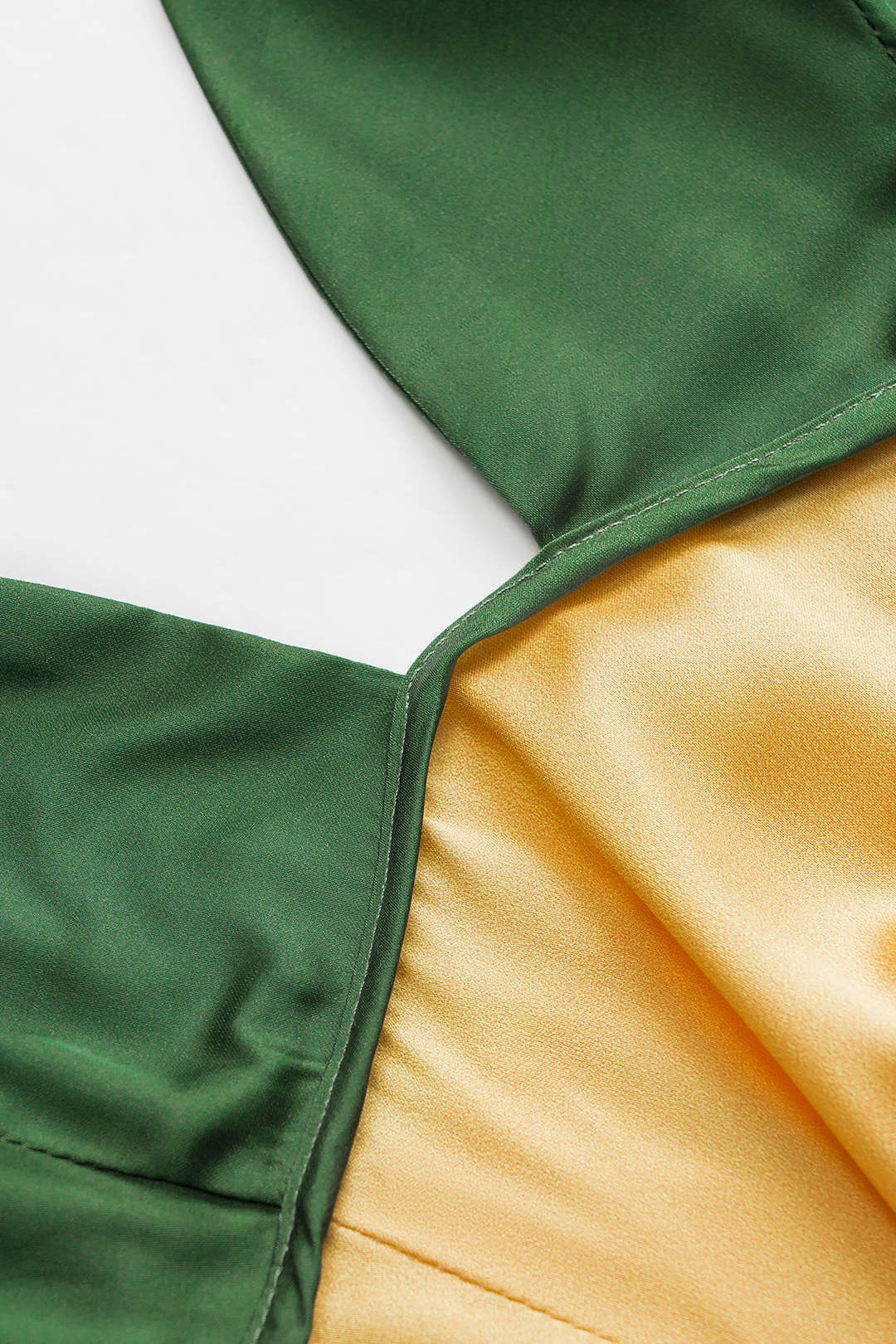 Ombre Print Satin Ruffle Tie Up Backless Mini Dress 