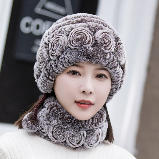 Soft Hat with Faux Fur Trim for Women | Ideal for Winter