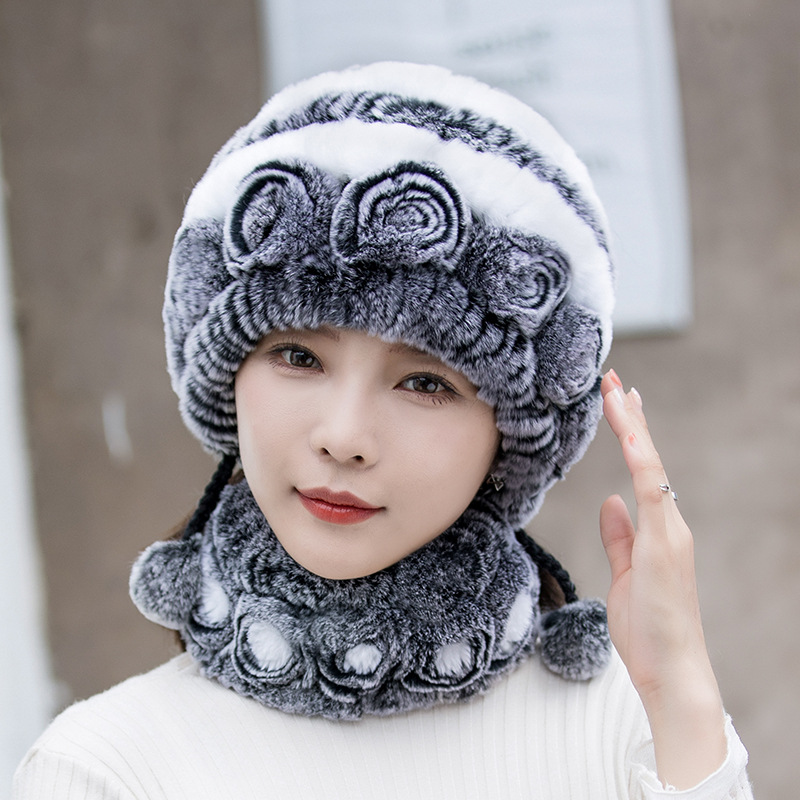 Soft Hat with Faux Fur Trim for Women | Ideal for Winter