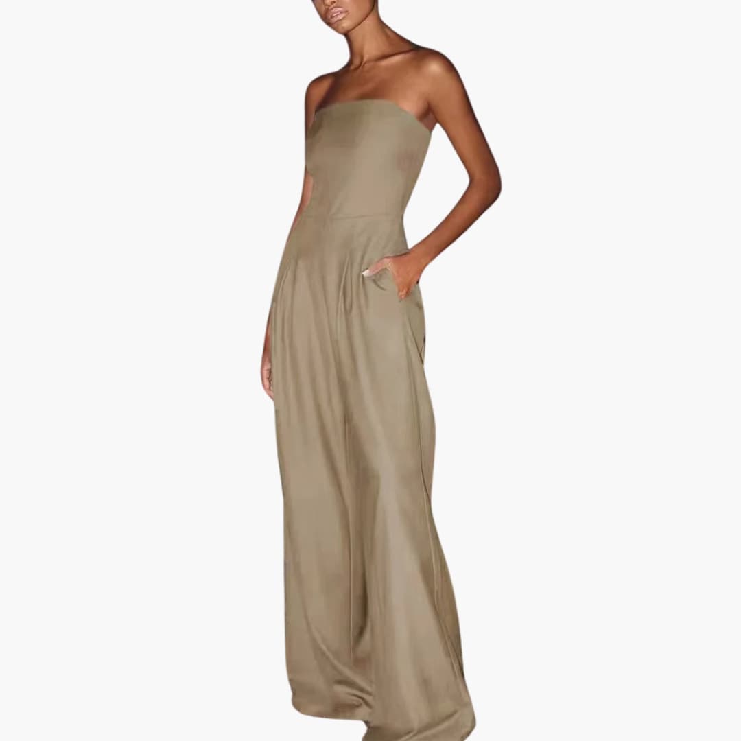 Dames Elegante Aansluitende Jumpsuit