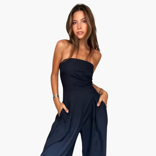 Dames Elegante Aansluitende Jumpsuit