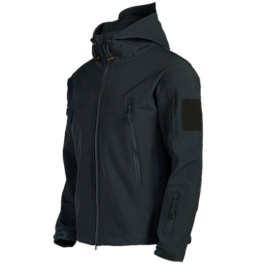 Men's Padded Outdoor Jacket | High Collar &amp; Front Closure | Suitable for Autumn and Winter