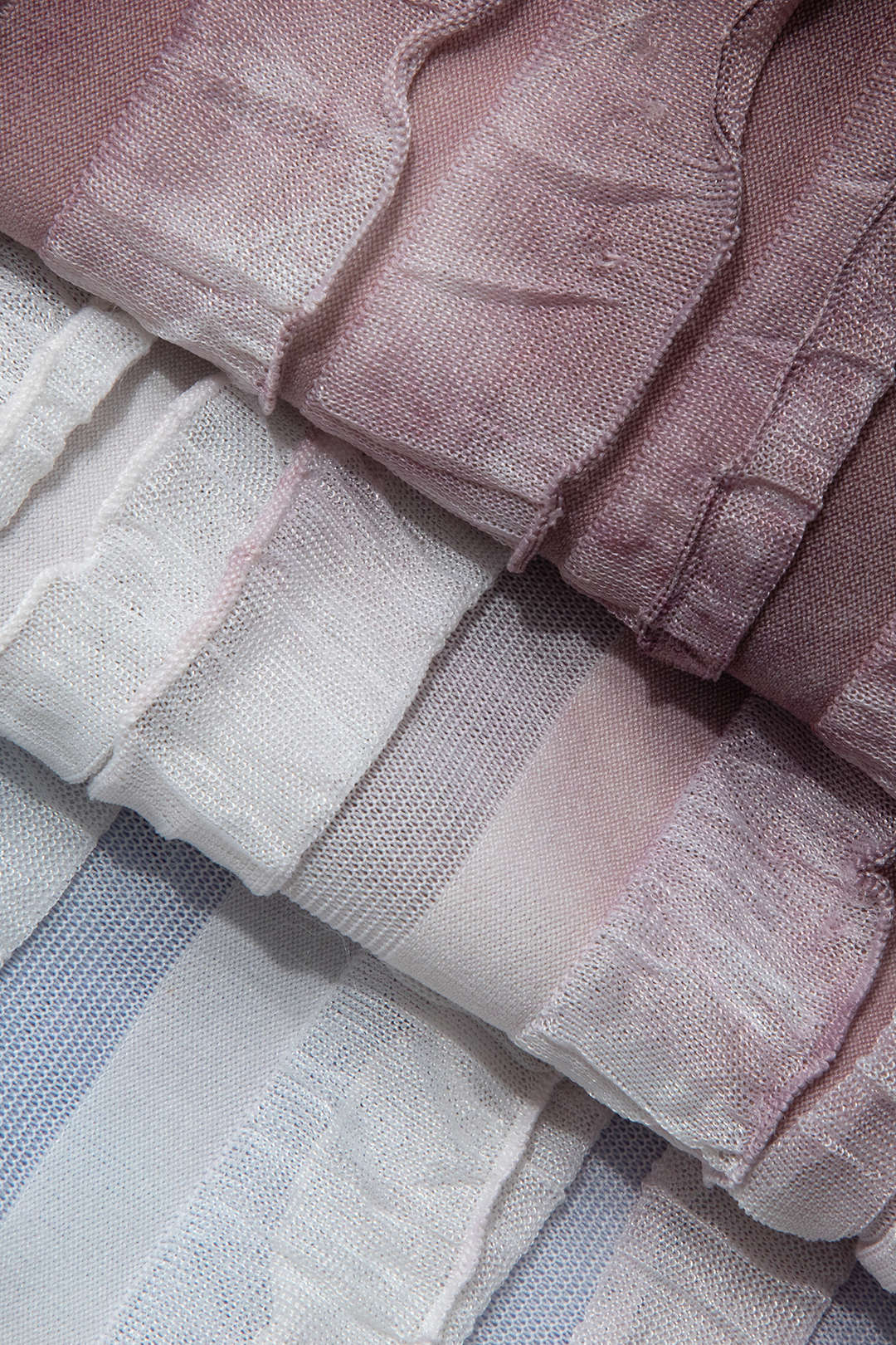 Doorzichtig Rimpel Textuur Halter Rugloze Maxi Jurk