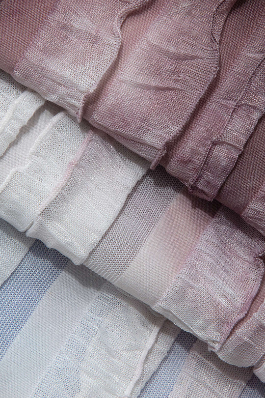 Doorzichtig Rimpel Textuur Halter Rugloze Maxi Jurk