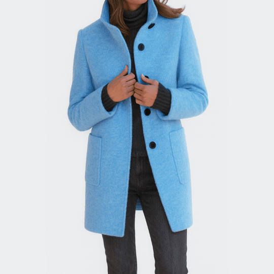 Gerhild | Women's coat with high collar