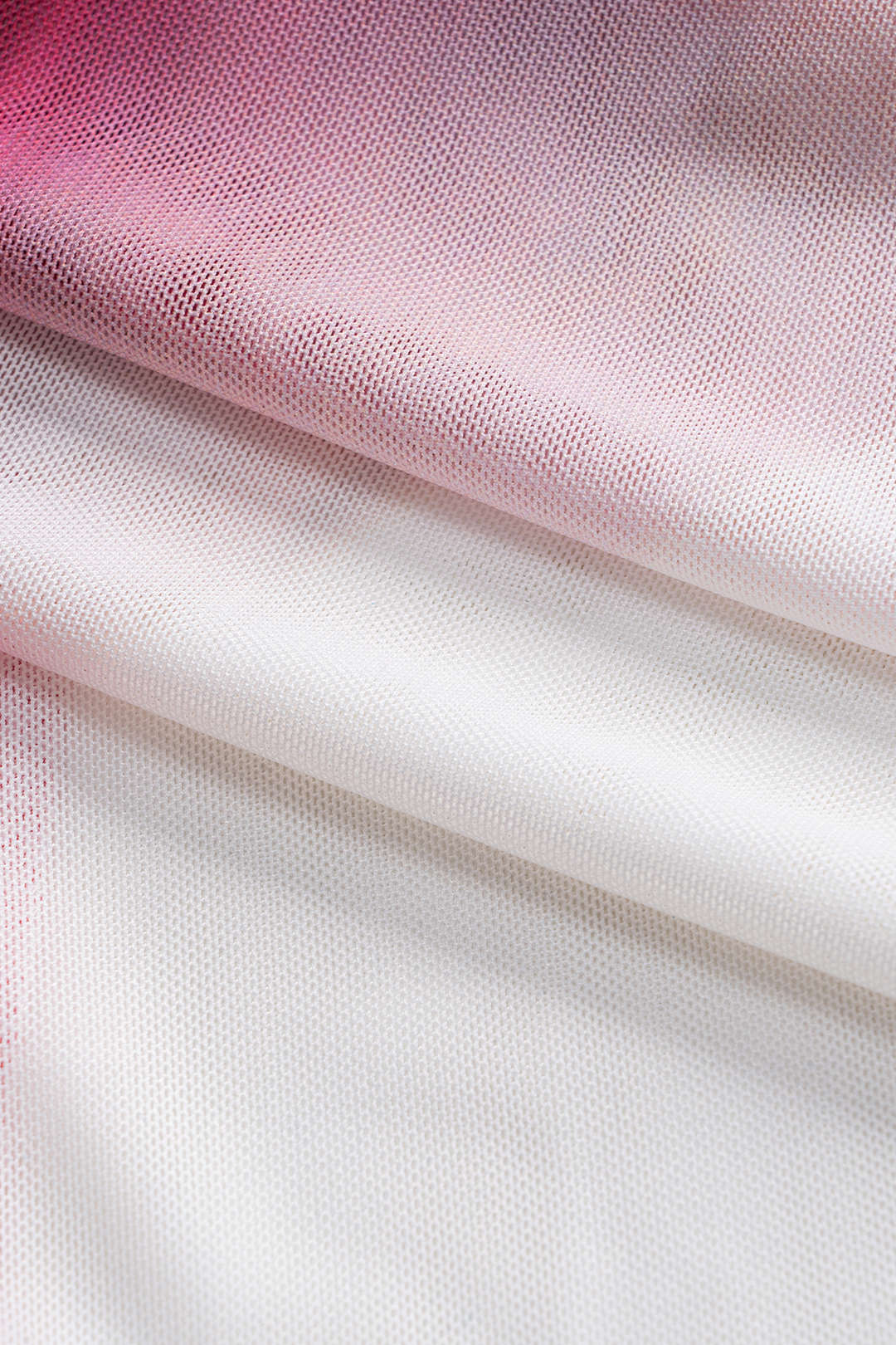 Floral Contrast Print Mesh Strapless Mouwloze Maxi Dress