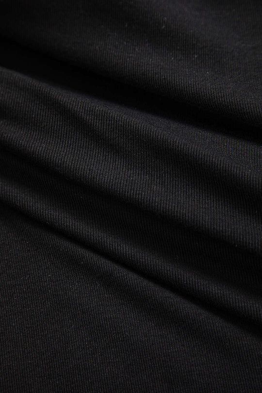 Gekruiste Mesh Doorzichtige V-Hals Lange Mouw Maxi Jurk