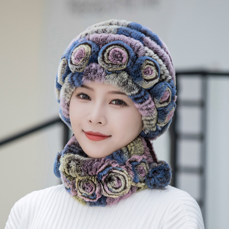 Soft Hat with Faux Fur Trim for Women | Ideal for Winter