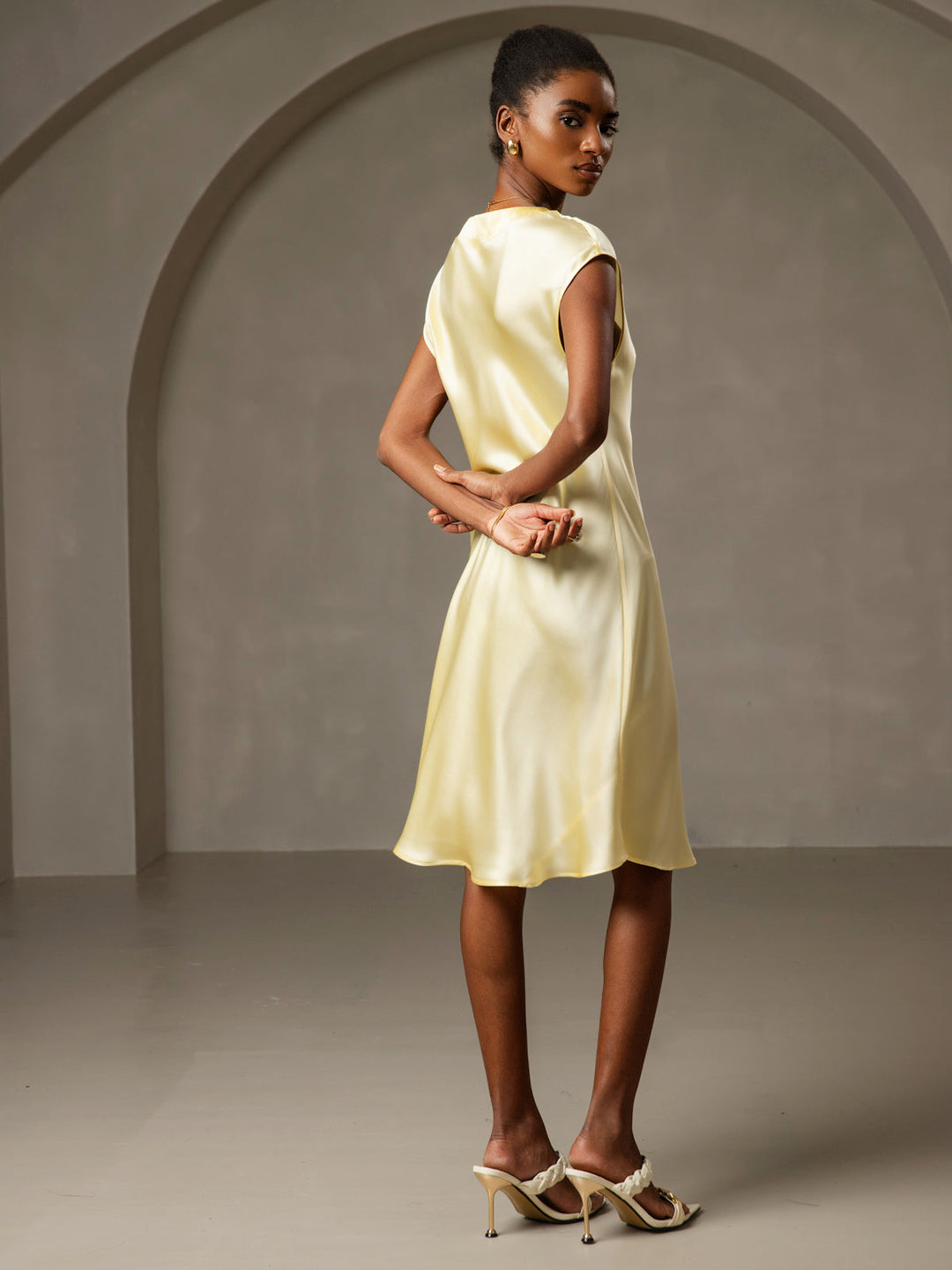 Adalyn - Chique Korte Mouw Comfort Dames Nachtjapon