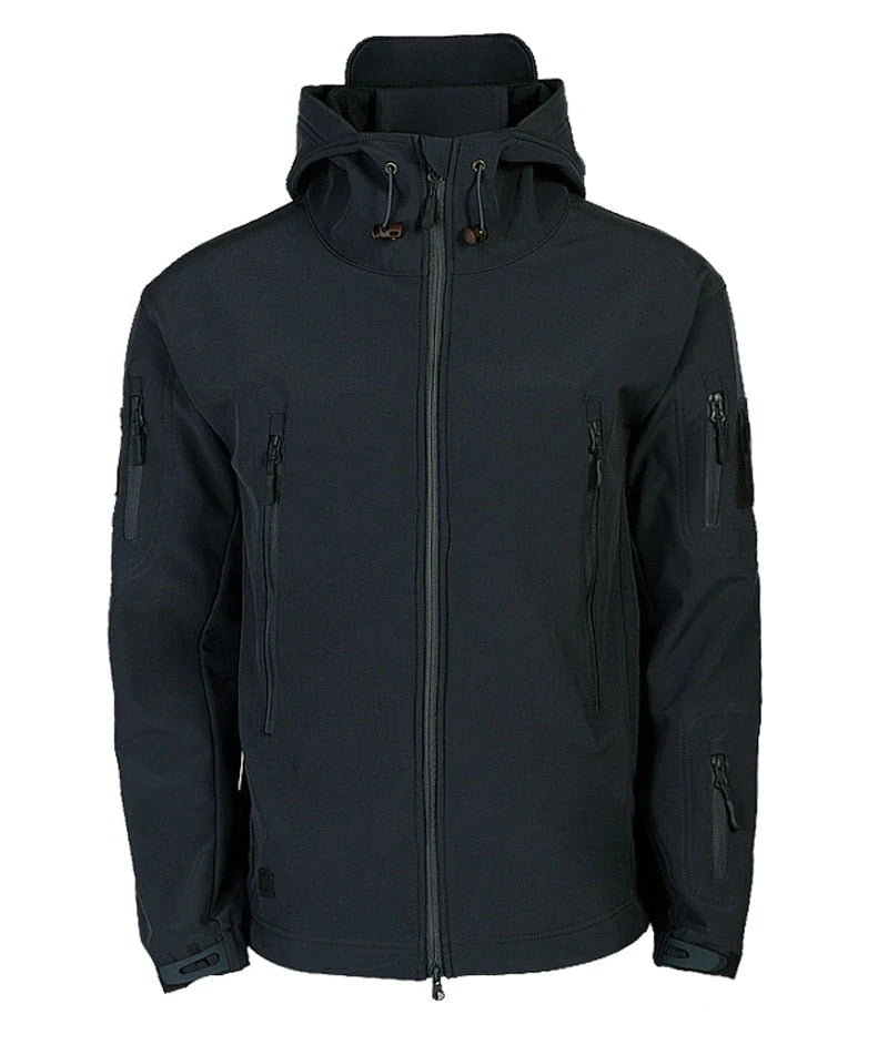 Men's Padded Outdoor Jacket | High Collar &amp; Front Closure | Suitable for Autumn and Winter