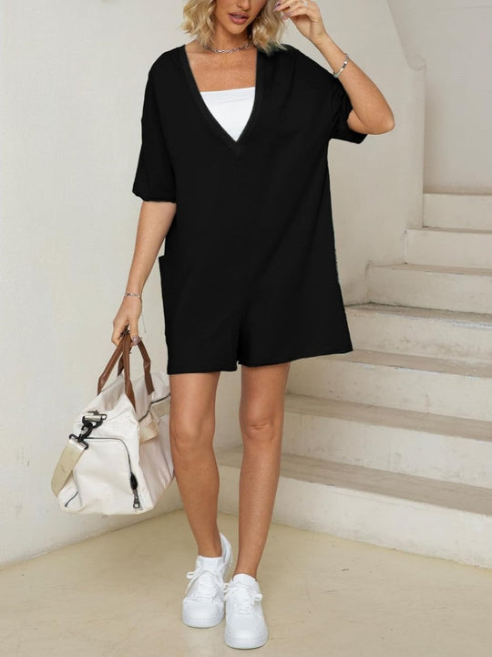 Gabi - Oversized Tweezijdige Romper met Zakken