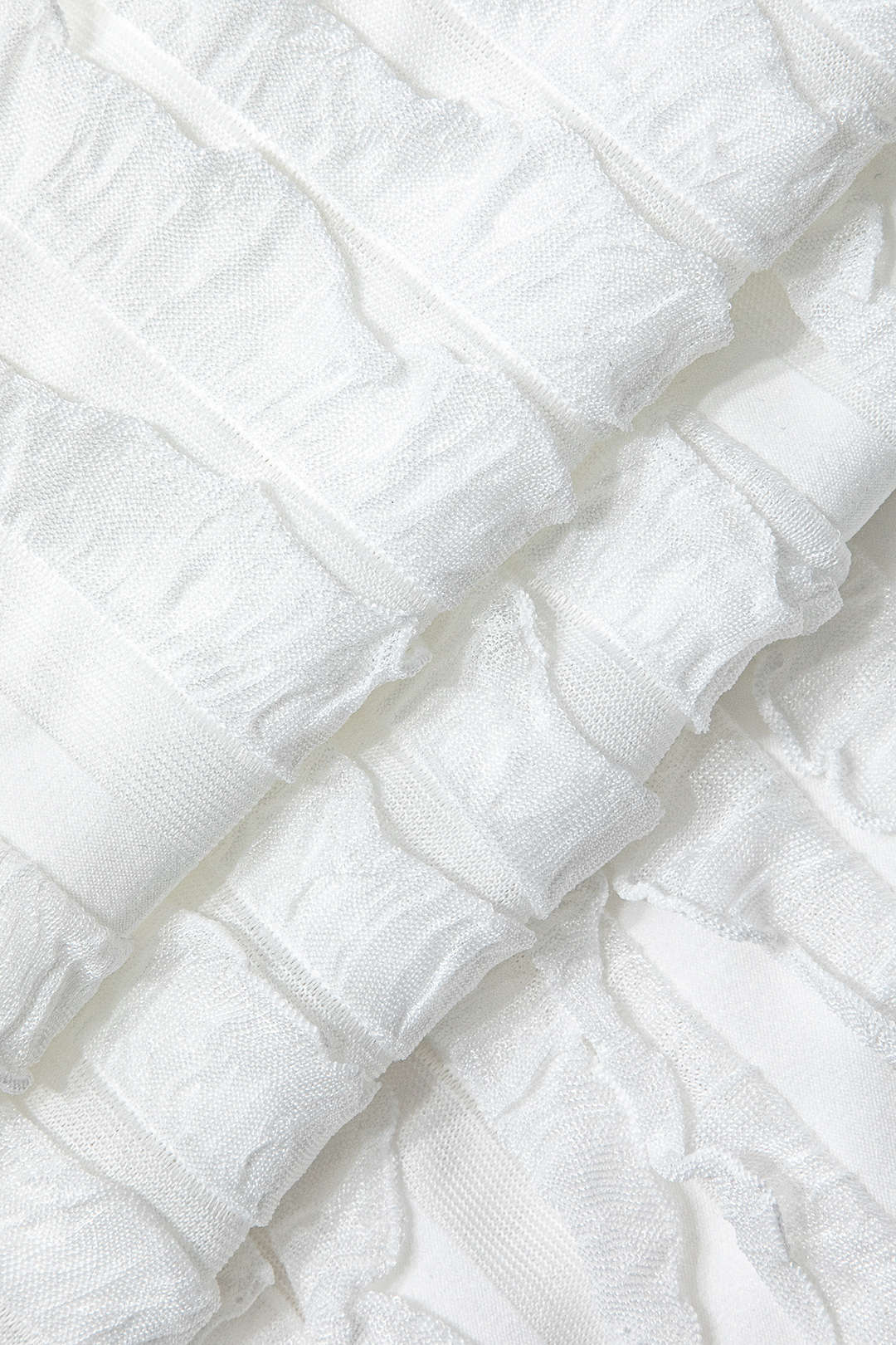 Doorzichtig Rimpel Textuur Halter Rugloze Maxi Jurk