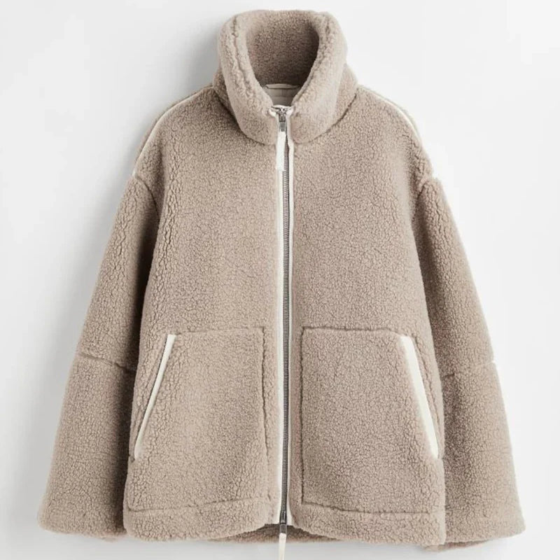 Teddy Fleece Jas Luna | Warmte en Stijl voor de Winter