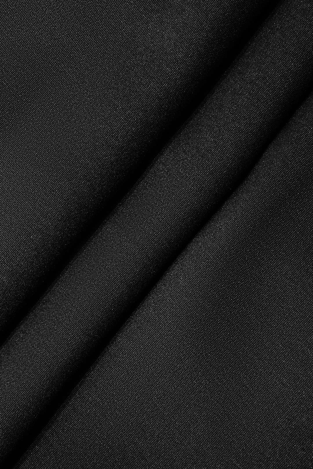 Basis Effen Korset Midi Jurk