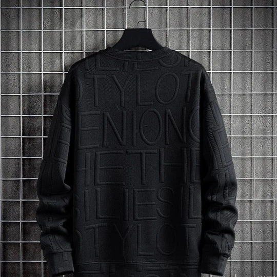 Regular Fit Crew Neck Sweater for Men | Ideal for Everyday Use