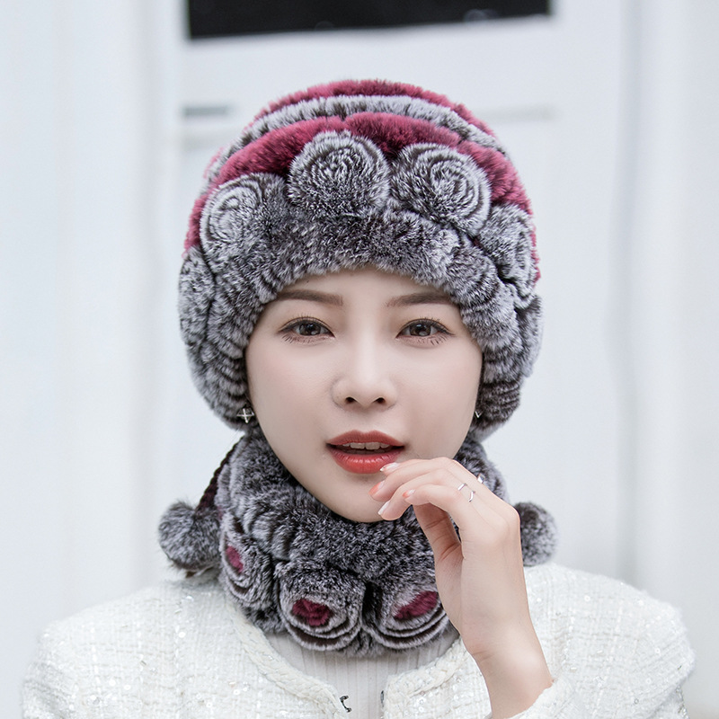 Soft Hat with Faux Fur Trim for Women | Ideal for Winter