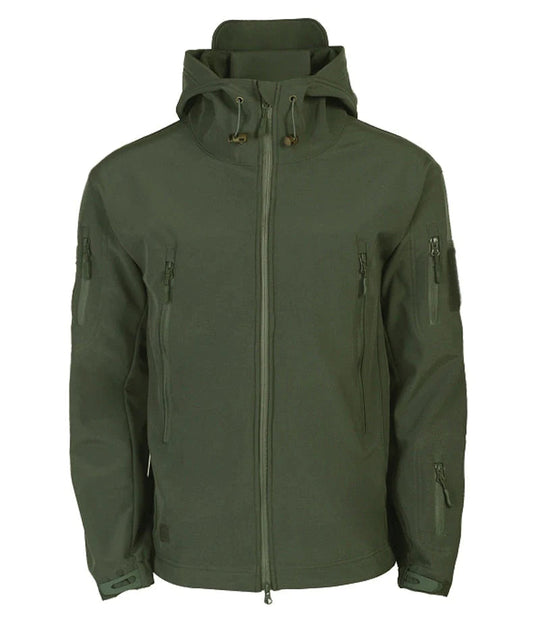 Men's Padded Outdoor Jacket | High Collar &amp; Front Closure | Suitable for Autumn and Winter