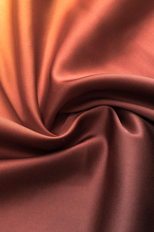 Ombre Print Satin Ruffle Tie Up Backless Mini Dress 