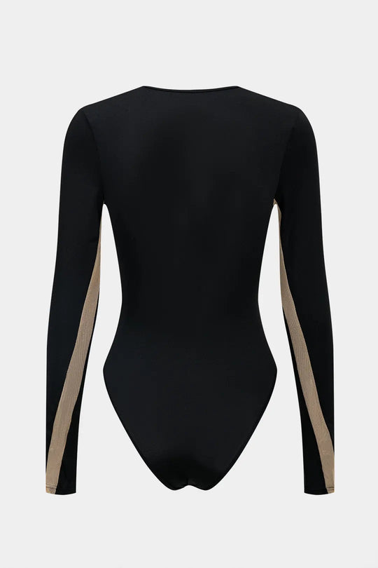 Candice - Elegante Dames Bodysuit met Lange Mouwen