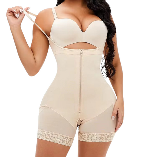Isolde - Naadloze Contour Bodysuit voor Vrouwen