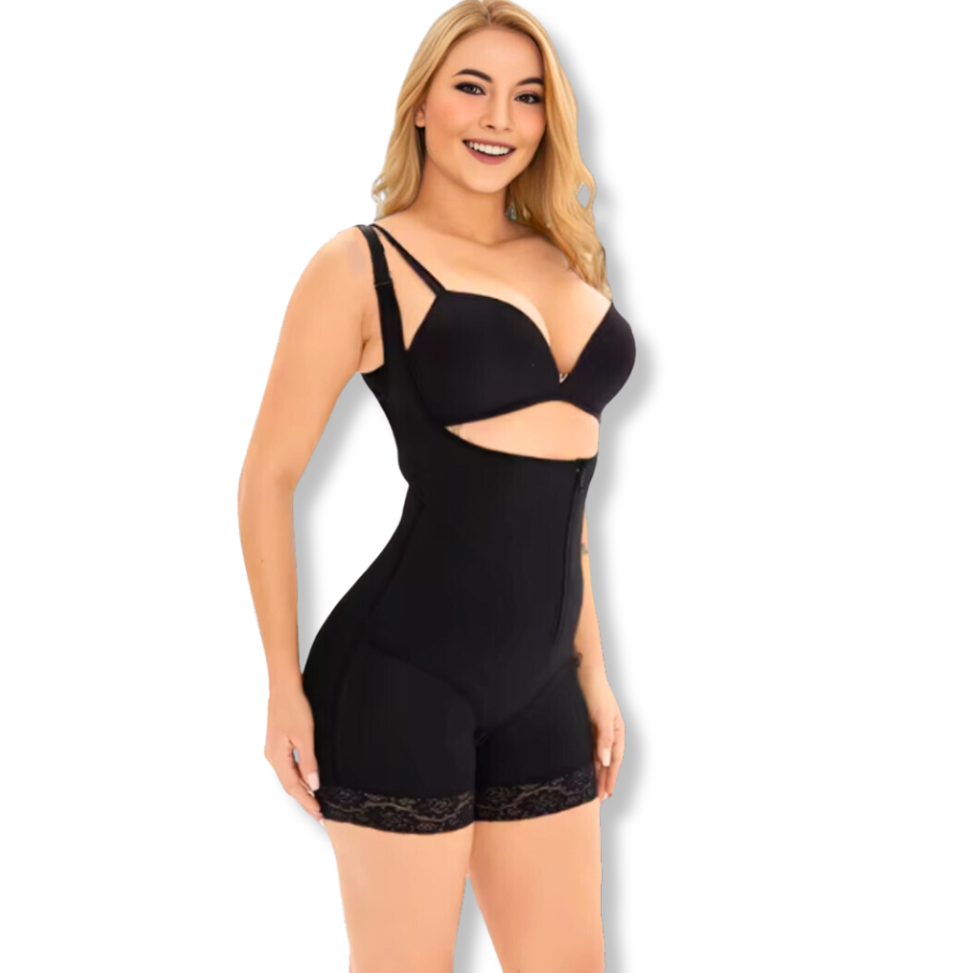 Isolde - Naadloze Contour Bodysuit voor Vrouwen