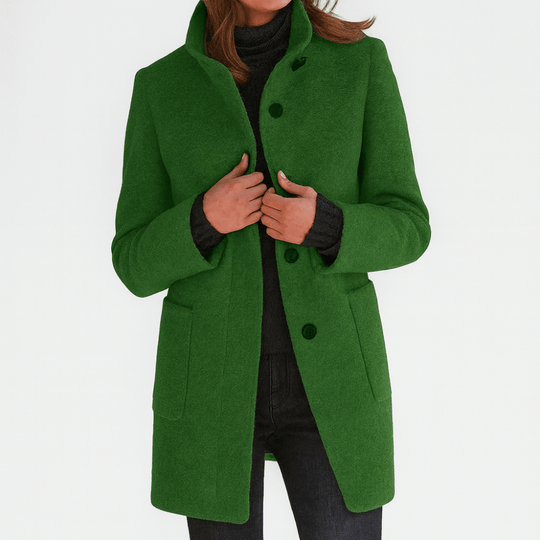 Gerhild | Women's coat with high collar