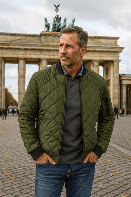 Rainer | Timeless quilted cotton jacket