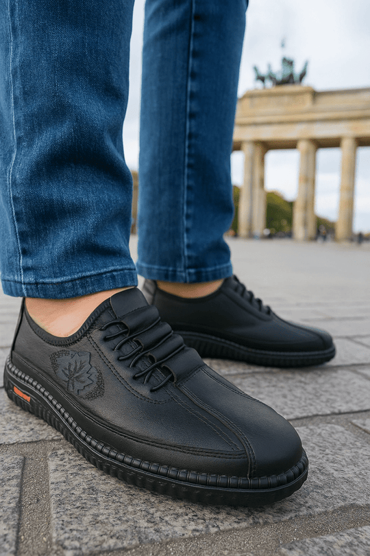 Christoph | Orthopedische Leren Look Schoenen ⏐ Premium-Editie