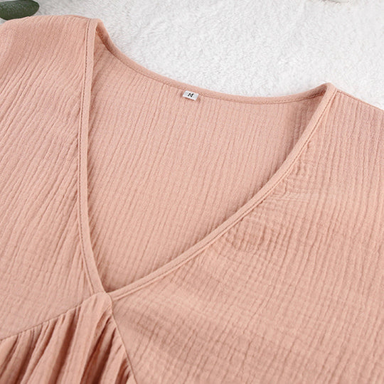 "VIOLET - Casual en comfortabele jurk" can be rewritten as "VIOLET - Ontspannen en comfortabele jurk".