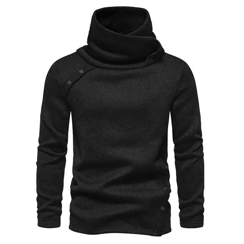 Men's High Neck Sweater | Ideal for Winter
