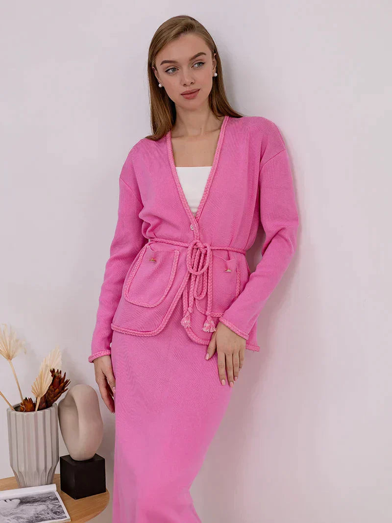 Heloise - Vest with Skirt Set