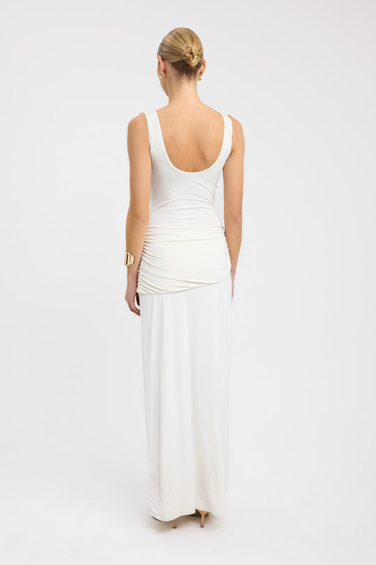 Women's | Maxi Dress | Sleeveless | Round Neck | Waist Accent | Elegant | Comfortable