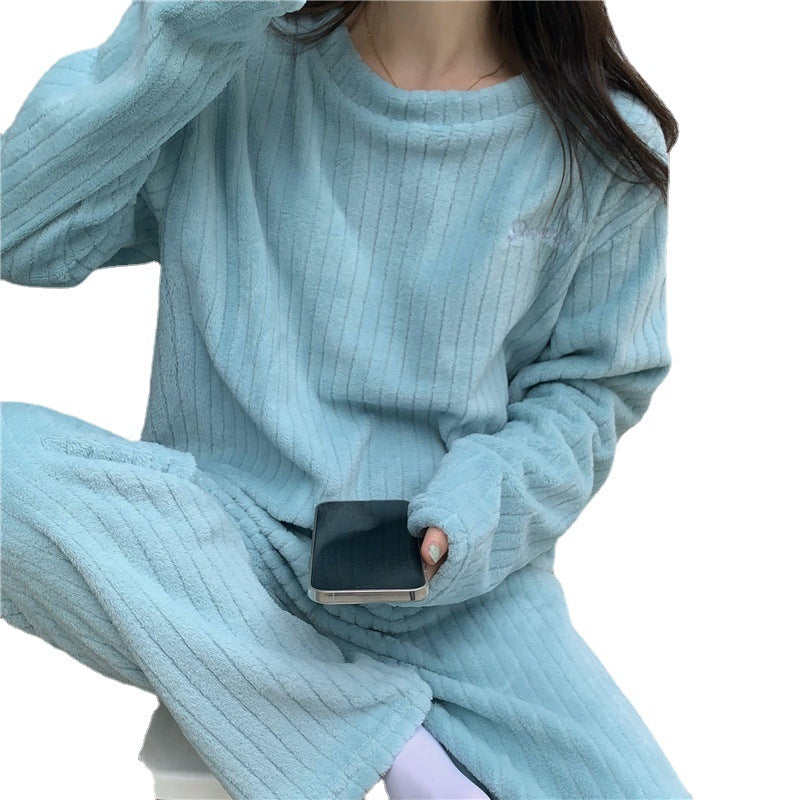 Women's Fleece Pajama Set | Warm | Comfortable | Homewear 