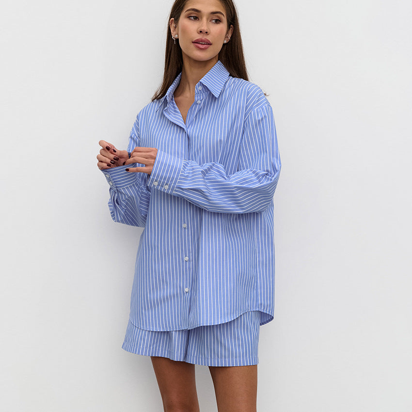 Fayelle - Stripe Shirt (Gratis Broekje)