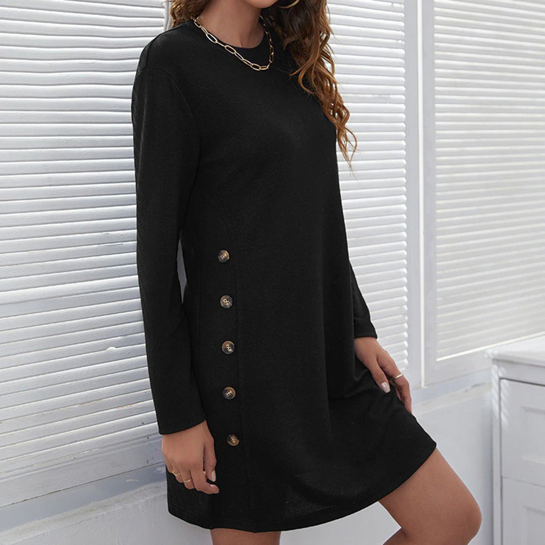 RENILDE - Long Sleeve Dress