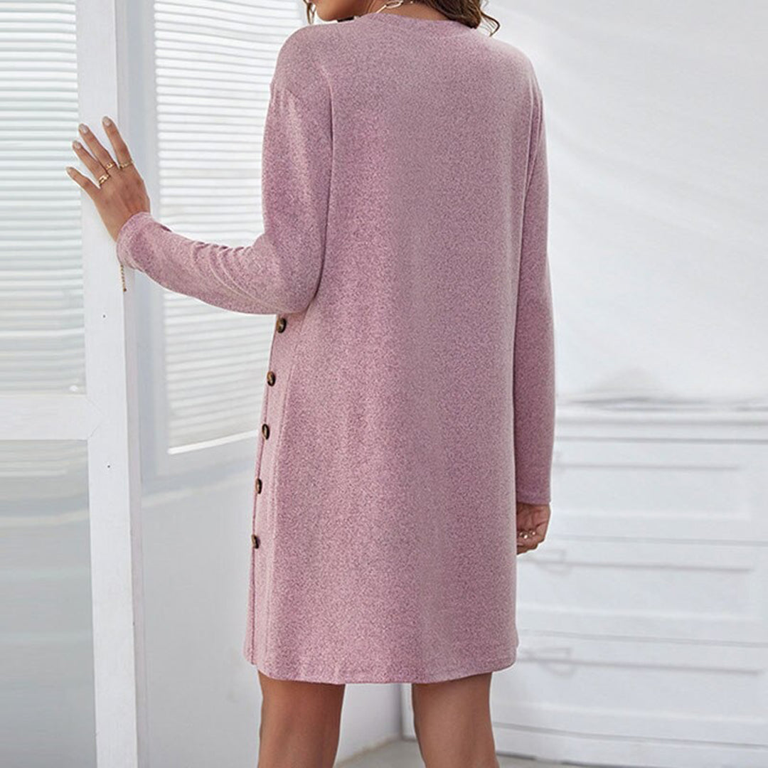 RENILDE - Long Sleeve Dress