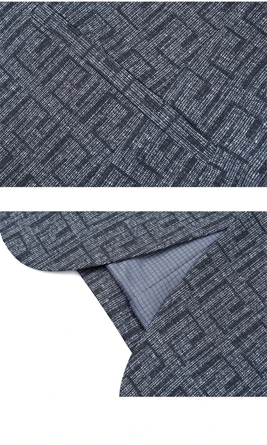 Stefano | Moderne Blazer met geometrisch patroon