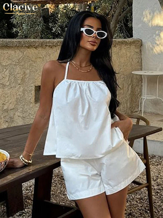 Dames | Zomer Set | Mouwloos Topje | Shorts | Stijlvol | Chic | Comfortabel