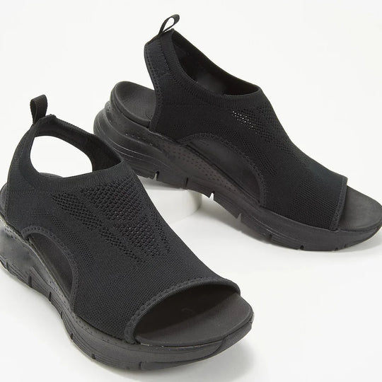 Dames sportieve orthopedische sandalen met ademend materiaal