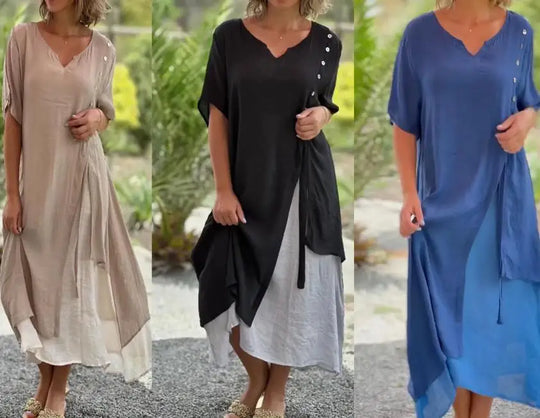 Airy Summer Midi Dress