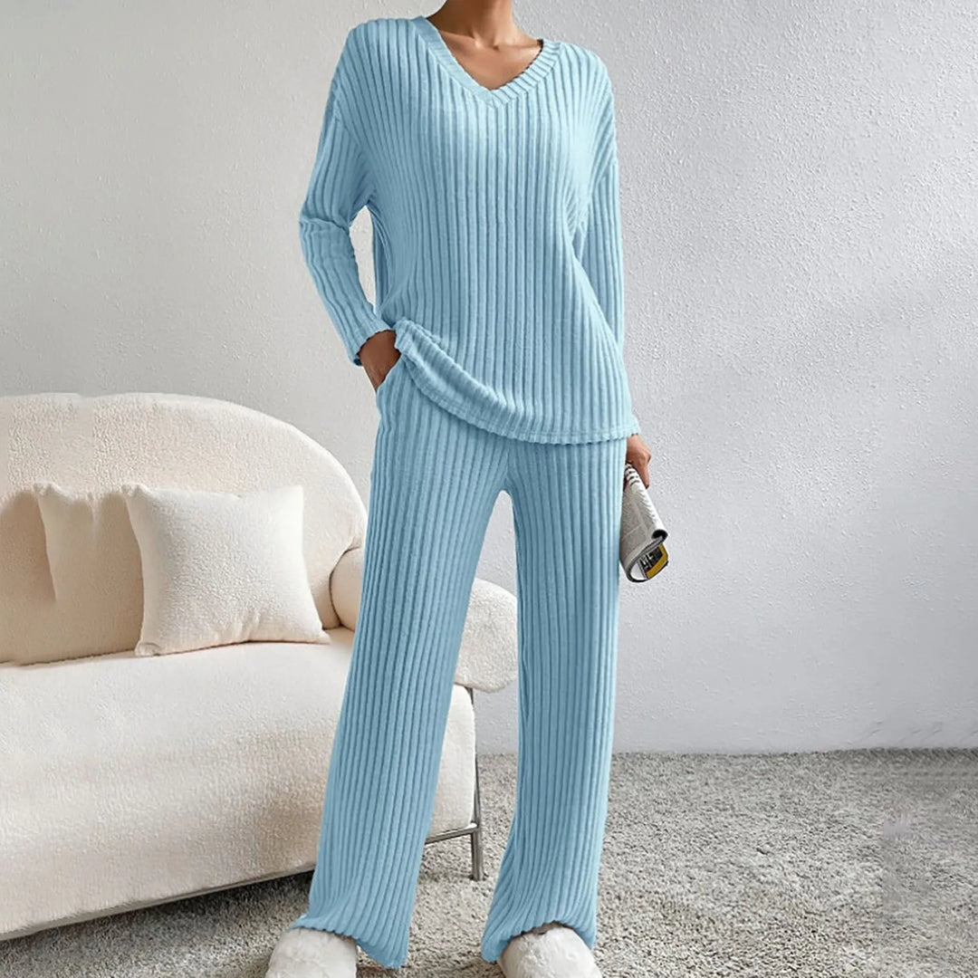 Linda | Stylish Set | Braided | Comfortable | Top &amp; Pants | Fashionable | Cozy