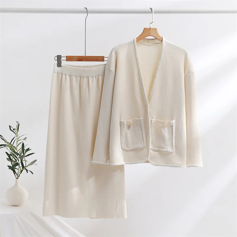 Heloise - Vest with Skirt Set