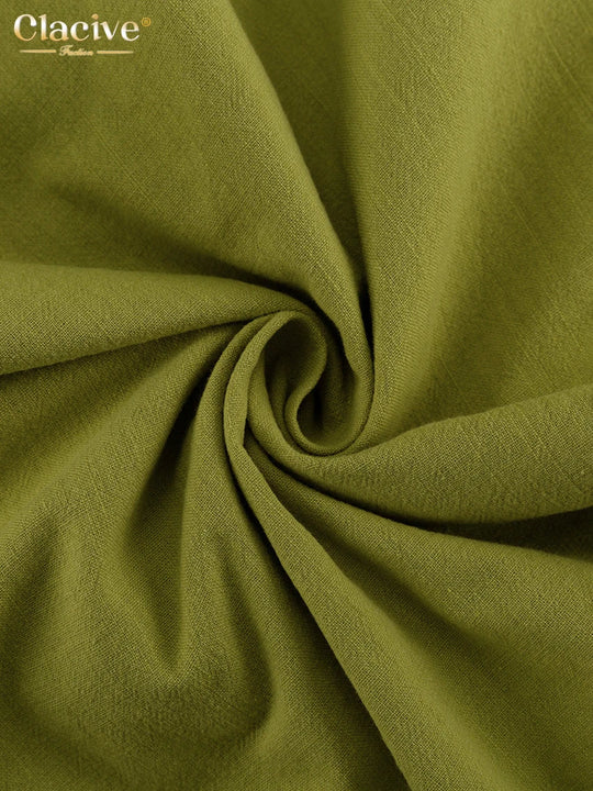 Dames | Linnen Set | Mouwloos Gilet | Rok | Elegant | Chic | Stijlvol